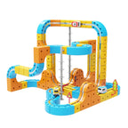 Magnetic Cube Track & High-Speed Train Set