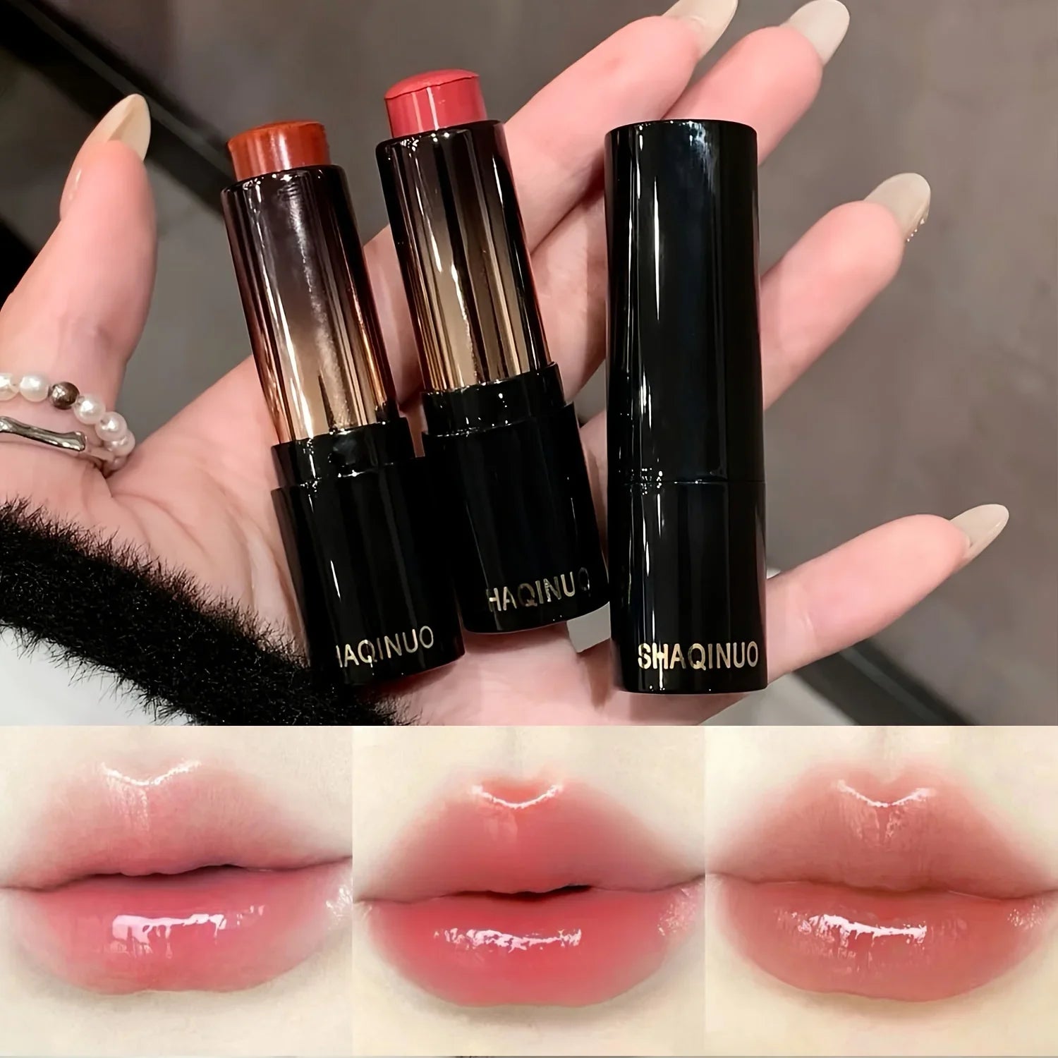 Shiny & Hydrating Lipstick - Long-Lasting, Even Coverage with a Natural, Lightweight Feel - Suitable for All Skin Types
