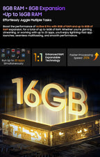 Blackview Active 8 Pro 16GB 256GB Tablet PC 22000mAh Battery Android 13 10.36" inch 2.4K Display 16MP+ 48MP Camera Rugged Tablet Lootquake LLC