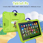 2025 New 5G WiFi 7 Inch Tablet For Children Learning Education Kids' tablets Quad Core 4GB RAM 64GB ROM Dual Cameras Android 13 Lootquake LLC