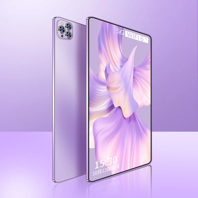 New 5G Pad Pro 10.1-Inch Android Tablet with 8GB RAM, 512GB ROM Octa core Support for calling,  Dual SIM card 8000mAh Battery Lootquake LLC