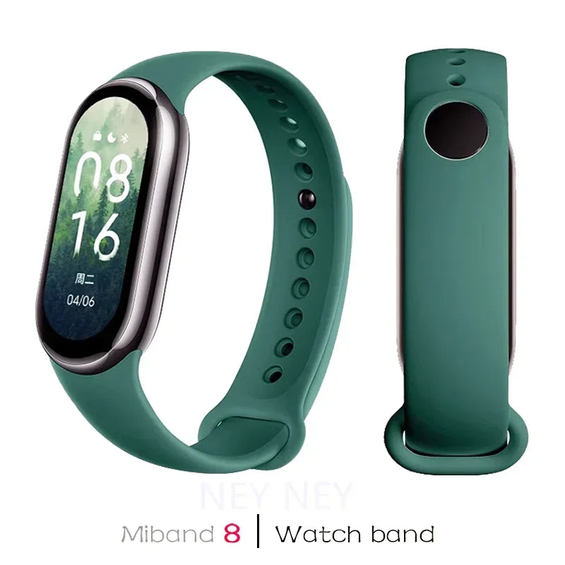 Sport Watchbands For Xiaomi Mi band 8-9 NFC Replacement miband9/8 silicone Bracelet waterproof Strap smart mi band 9 Accessories Lootquake LLC