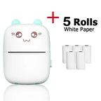 57x25mm Mini Printer Thermal Paper Label Sticker Self-adhesive Paper for Kids Instant Print Camera Pocket Printer