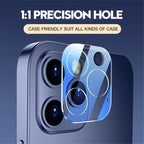 4Pc Camera Lens Protector For iPhone 14 13 12 Pro Max Full Cover Tempered Glass For iPhone 13 12 Mini Camera Protector Lens Film Camera Protective Glass For iphone Stevvex