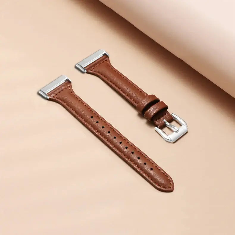 Fitbit Versa & Sense Leather Band - Classic and Stylish - SJB-DIAMOND ELITES