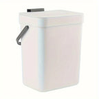Space-Saving Quiet-Close Trash Can - 3/5L, Eco-Friendly Sealed Bin For Kitchen & Office, No Electricity Needed Lootquake LLC