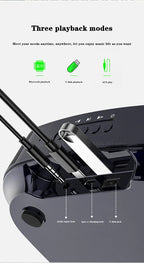 Shop Wall-mounted Bluetooth Speaker TWS Interconnection Built-in 4400 MAh Battery Boom Box Wireless 3D Surround Stereo Subwoofer Lootquake LLC