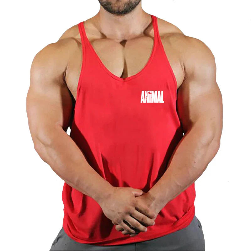 Men's cotton tank tops - SJB-DIAMOND ELITES