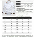 Fashion Men’s Windbreaker Jacket White Casual Jacket Men Outdoor Waterproof Sports Coat Spring Summer Bomber jacket Men Clothing