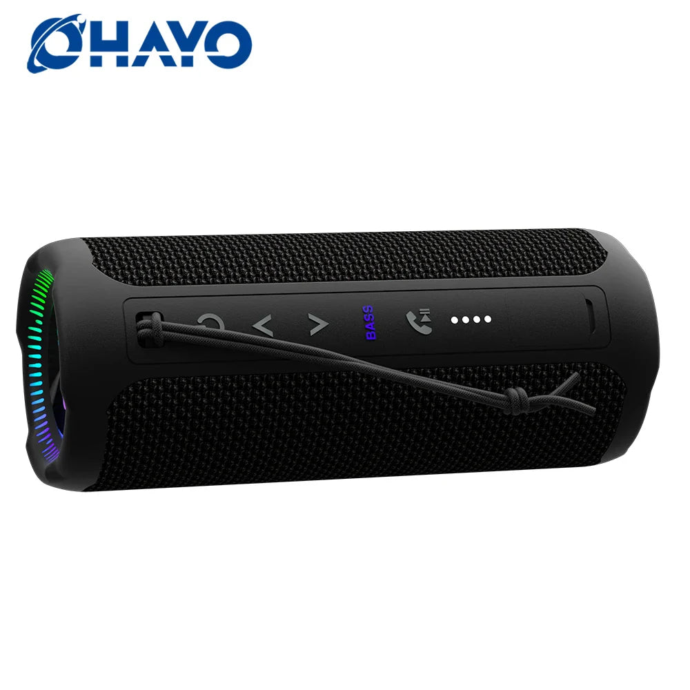 Ohayo Portable Waterproof Bluetooth Speaker 35W Drivers with Powerful 360-Degree Sound and Thundering Bass,TWS,IPX7 Waterproof Lootquake LLC