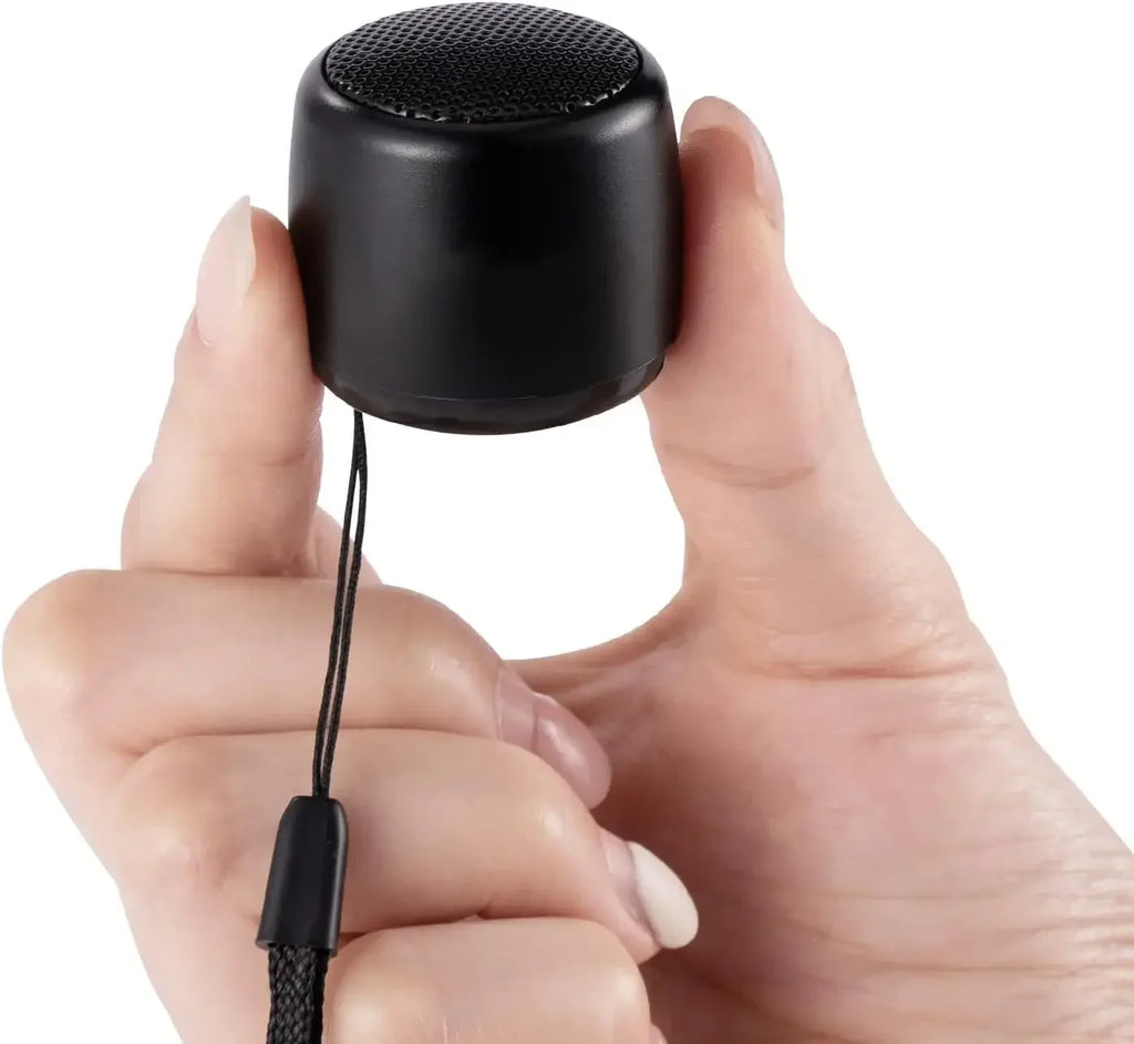 Mini Bluetooth Speaker HD Sound with Bass Smallest Wireless Speaker for Phone PC Tablet with Selfie Button Call Function Cute Lootquake LLC