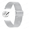 Ticwatch Milanese Mesh Band - Premium Stylish Design - SJB-DIAMOND ELITES