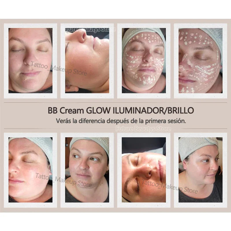 8ml BB Cream Glow Serum Ampoule Essence Facial Niacinamide/Peptide Foundation Moisturizing Hyaluronic Acid Skin Care Beauty Lootquake LLC