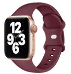 Apple Watch Silicone Band - Soft Waterproof Flexible Strap - SJB-DIAMOND ELITES
