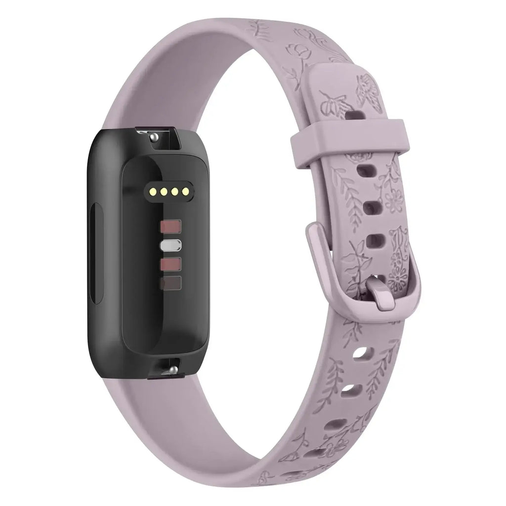 Fitbit Inspire 3 Silicone Band with Designs – Stylish Patterned Strap - SJB-DIAMOND ELITES