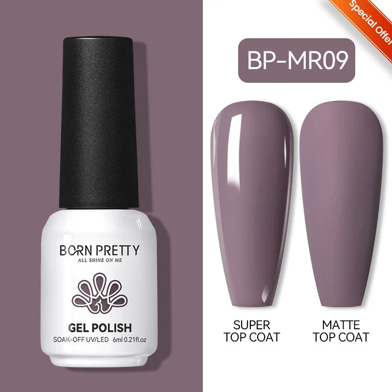 BORN PRETTY 10ml Reflective Glitter Gel Nail Polish Carat Mirage Sparkling Color Shine UV LED Soak Off Semi-Permanant Varnish Lootquake LLC