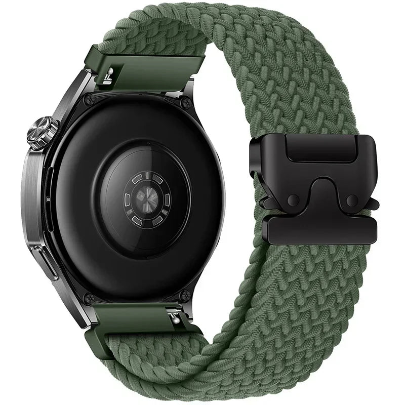 Polar Nylon Braided Watch Band Parachute Buckle Comfort Fit Strap