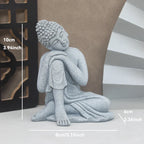 Buddha Stone Statue Little Buddhist Monks Tibetan Buddhism Figurines Zen Garden Ornament Meditation Home Aquarium Decoration Lootquake LLC