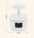 300ml 5W USB Air Diffuser Bluetooth Rain Cloud Humidifier Design Mushroom Lamp Colorful NightLight Ultrasonic Aroma Diffuser