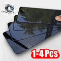 4PCS Anti-Spy Screen Protector For iPhone 14 13 12 11 Pro MAX Tempered Glass For iPhone XS MAX XR 7 8 Plus 13Pro mini Privacy Anti Spy Anti Glare Glass Screen Protector for iPhone Stevvex
