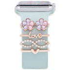 Decorative Metal Charms For Apple Watch Bands