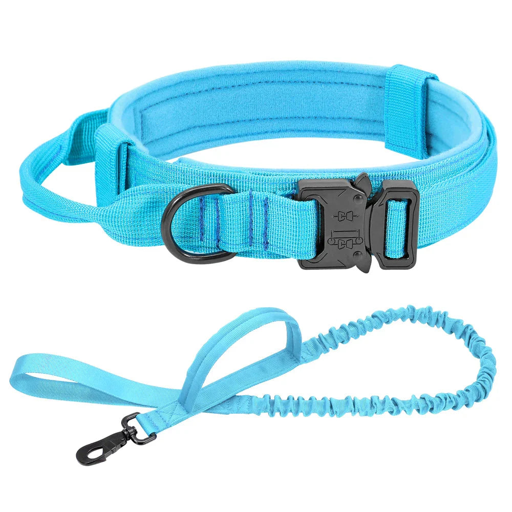 The Tactical Luxe Collar & Leash Fashioned Furbabies