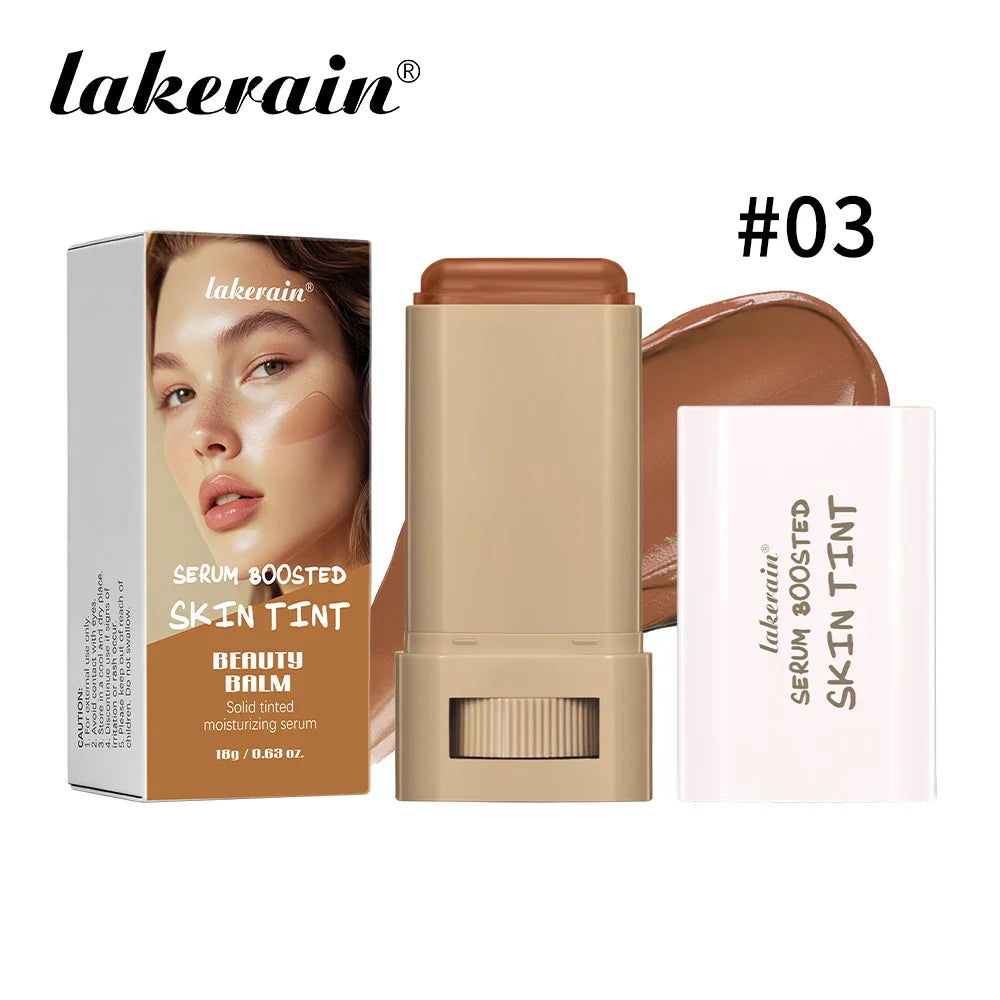 Eraser Foundation Stick Stick Serum Boosted Skin Tint Foundation Stick Smooth Plumper Hight Coverage Travel Flawless Foundation Lootquake LLC