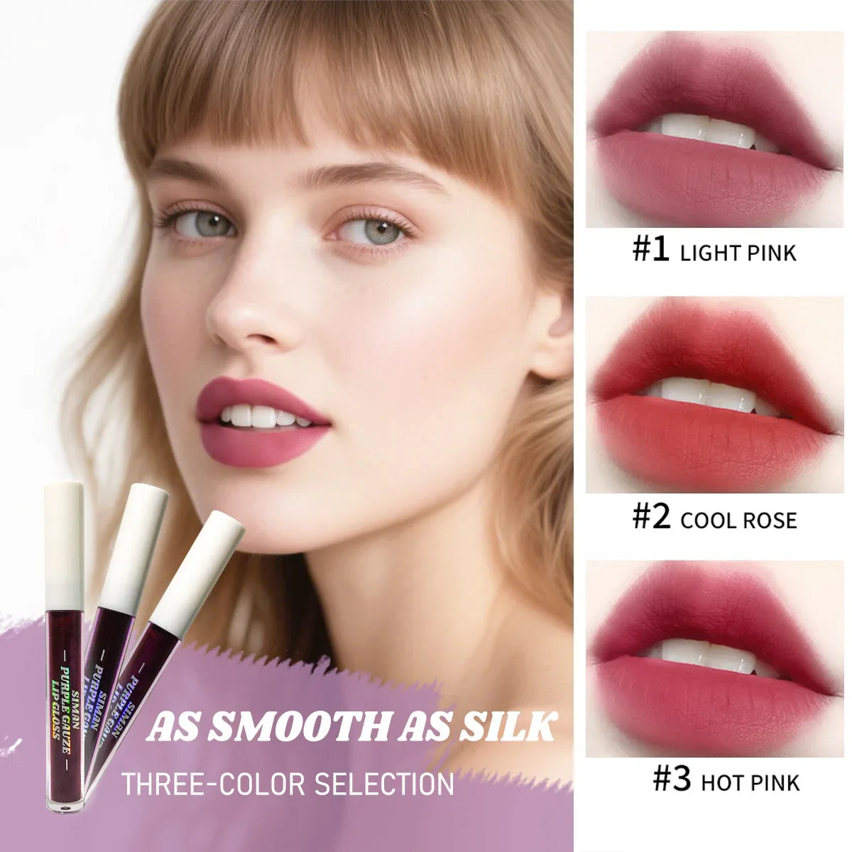 Peel Off Lip Tint – Korean Matte Liquid Lipstick, Long-Lasting, Waterproof, Smudge-Proof, Easy Color, Unisex, Multiple Shades
