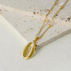 1Pc Temperament Fashion Summer Beach Blue Marine Life Sea Horse Shell Turtle Mini Fish Bead Necklace Classic Clavicle Chain