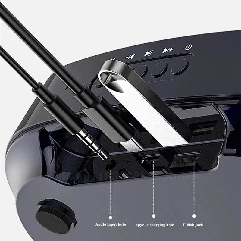 Shop Wall-mounted Bluetooth Speaker TWS Interconnection Built-in 4400 MAh Battery Boom Box Wireless 3D Surround Stereo Subwoofer Lootquake LLC