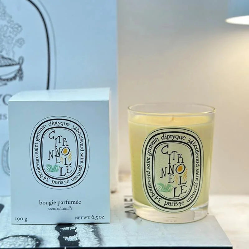Romantic Limited Diptyques Candles Sakura Scented Fragrance Candle Light Gift High Quality Aromatherapy Perfume Aroma Home Decor Lootquake LLC