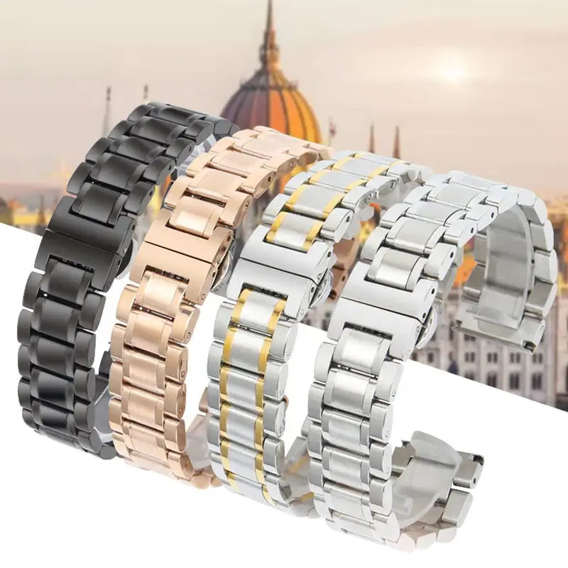 Ticwatch Stainless Steel Strap - Premium Durable Design - SJB-DIAMOND ELITES