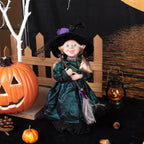 Halloween Witch Decoration Elf Boy Girl Doll Christmas Pendant Ornaments Home Decor Elf Hanging Decoration New Year Gifts Lootquake LLC