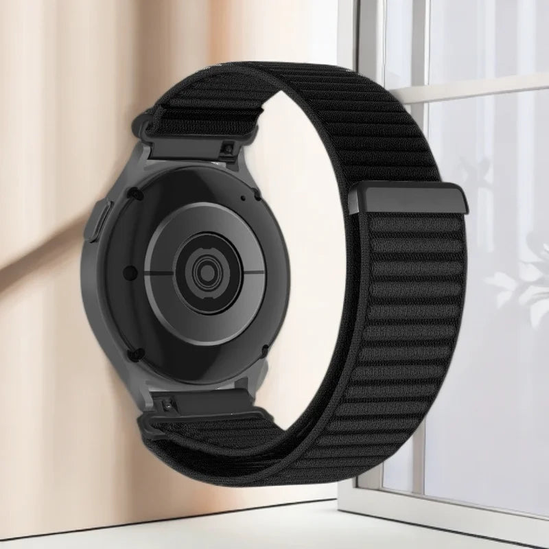 Polar Smartwatch Nylon Hook-and-Loop Bands For Unisex Comfort