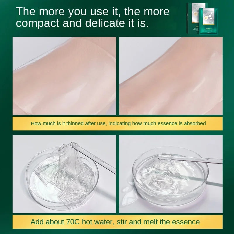 5pcs*30ml Tiktok Hot Sale Seaweed Collagen Filling Crystal Mask Replenishing Fruit Jelly Skin Transparent Mask Skin Care Masque Lootquake LLC