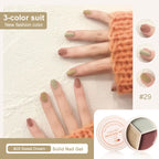 LIMEGIRL Solid Nail Art Gel Polish 15g 3 Colors Cream Soft Gel Polish for Nail Art Beginner DIY Design  Home/Salon Manicure Gift Lootquake LLC