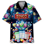 Full Print Mens Retro Bingo Game Hawaiian Shirt New In Summer Short Sleeve Button Up Beach Blouse Casual Men's Aloha Shirt Tops Lootquake LLC