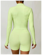 Women's Jacket Full Zip-up Activewear