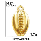 1Pc Temperament Fashion Summer Beach Blue Marine Life Sea Horse Shell Turtle Mini Fish Bead Necklace Classic Clavicle Chain