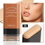 Matte Foundation Cream Stick Multi-Use Eraser Makeup Full Coverage Waterproof Lasting Oil-control Cover Acne Base With brush Lootquake LLC