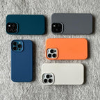 Classic Candy Color Silicone Case For iphone 13 12 Mini 14 13 Pro Max Camera Lens Protective Bumper Cover For iPhone 14 12 Pro Soft Flexible Silicone Slim Fit Case For Iphone Stevvex