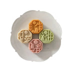 4Pcs/Set Easter Mooncake Mold Bunny Shape DIY Hand Pressure Pastry Mold Mid Autumn Festival Fondant Cake Mould Decoration Tool Lootquake LLC