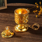 Moroccan Style Crystal Aroma Burner Fragrance Diffuser Arabian Night Lantern Candle Holders Luxury Home Decor Lootquake LLC