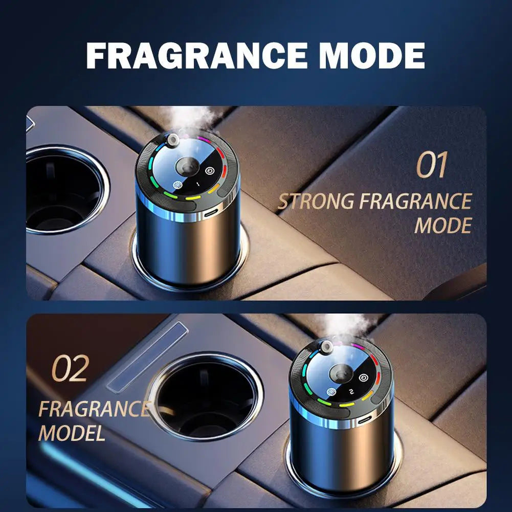 Car Diffuser Humidifier 5 Modes Car Humidifier Aromatherapy Diffusers Car Odor Eliminator For Car Home Office Bedroom Lootquake LLC