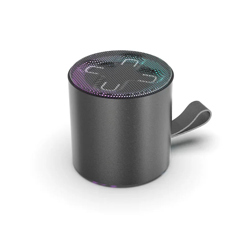 Wireless Speaker Portable Bluetooth 5.3 RGB Light Music Player Long Play TWS Connectivity Mic Subwoofer Mini Outdoor Bass Sound Lootquake LLC