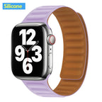 Apple Watch Leather Band - Premium Magnetic Loop Strap