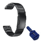 Garmin Stainless Steel Band - Premium QuickFit Strap - SJB-DIAMOND ELITES