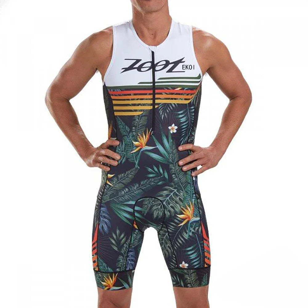 Zootekoi Triathlon Men's Breathable Sleeveless Jacket THRIXINE