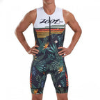 Zootekoi Triathlon Men's Breathable Sleeveless Jacket THRIXINE