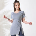 FlexFit Women’s Yoga Top with Side Drawstrings